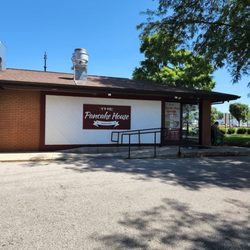 The Pancake House - Entrance is on the other side of Scrock Road. Small parking lot next to it but more in the plaza nearby