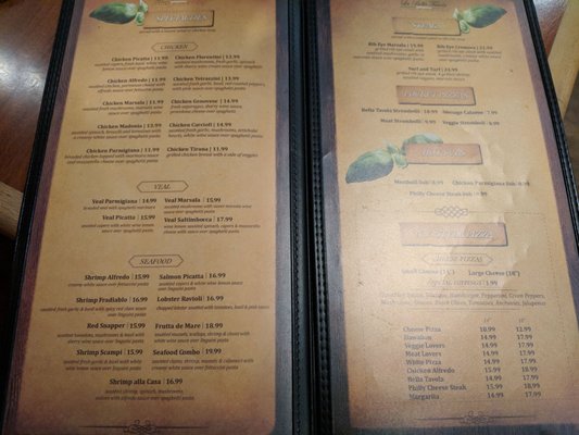 Menu photo 5 La Bella Tavola Gonzales, TX