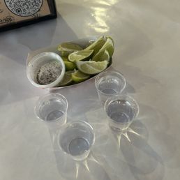 our shots with lime and salt haha our shots with lime and salt haha