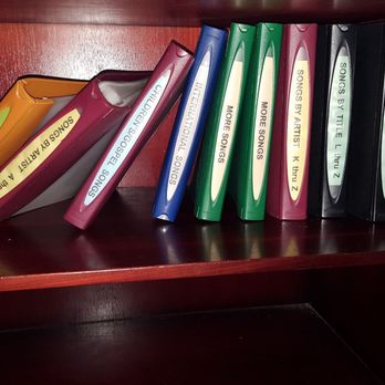 HMC Karaoke Pearlridge - Song books. Bring reading glasses if your in your late 40s. The rooms are dark. - Karaoke Near Me - Aiea, Hawaii