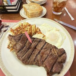 New York Steak and Eggs* New York Steak and Eggs*