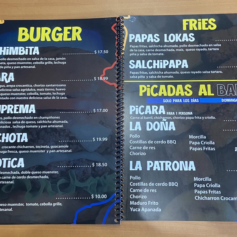 Colombian County - 12/8/2024 Menu 1 of 3 - Hot Dogs Near Me - Roy, Utah
