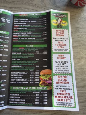 Menu photo 4 Brother's Pizza Las Vegas, NV Menu photo 4 Brother's Pizza Las Vegas, NV