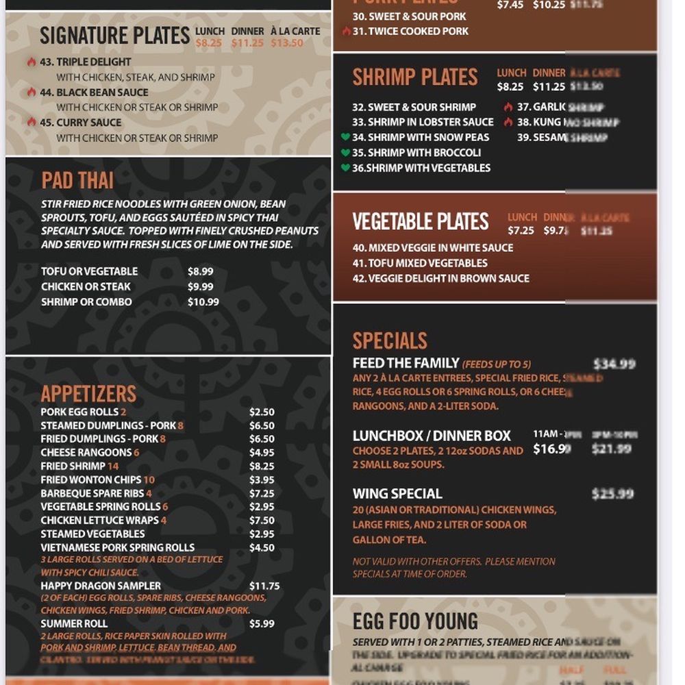 Happy Dragon - Menu - Chinese Near Me - New Braunfels, Texas Happy Dragon - Menu - Chinese Near Me - New Braunfels, Texas