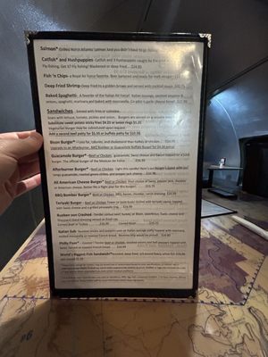 Menu photo 4 The Airplane Restaurant Colorado Springs, CO Menu photo 4 The Airplane Restaurant Colorado Springs, CO