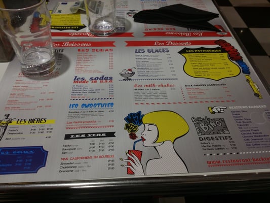 Menu photo 5 Back to the 60's Rennes, 35