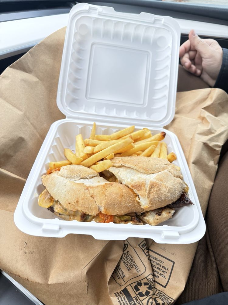 Food from Portugalo BBQ