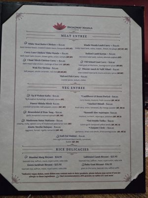 Menu photo 4 Broadway Masala Redwood City, CA Menu photo 4 Broadway Masala Redwood City, CA