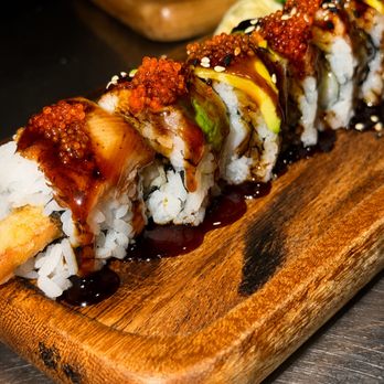 Kinda Izakaya - Black dragon roll - Tapas/Small Plates Near Me - Berkeley, California Kinda Izakaya - Black dragon roll - Tapas/Small Plates Near Me - Berkeley, California