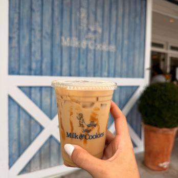 Tiny Boxwoods - Iced latte - New American Near Me - Houston, Texas