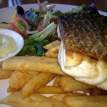 Baveras - Barramundi, chips and salad - part of the $19.90 express lunch menu - Restaurants Near Me - Geelong, VIC Baveras - Barramundi, chips and salad - part of the $19.90 express lunch menu - Restaurants Near Me - Geelong, VIC