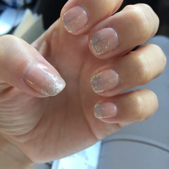 Gilroy Nails - Gel manicure with some glitter. - Nail Salons Near Me - Gilroy, California Gilroy Nails - Gel manicure with some glitter. - Nail Salons Near Me - Gilroy, California