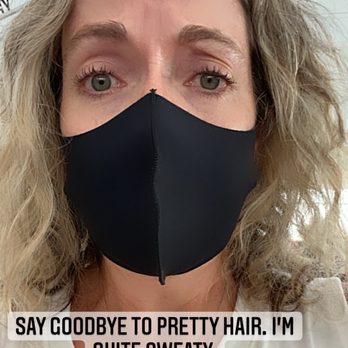 Deva - Look at those bushy brows (not shapely either) and sad lashes before V - Waxing Near Me - Portland, Oregon