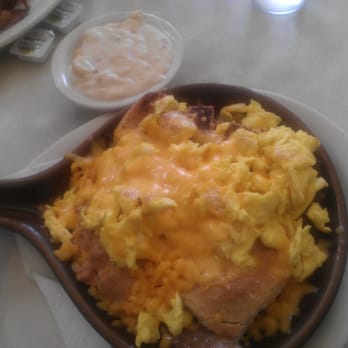 Ocean Diner - Sausage and Gravy skillet with gravy on the side - Diners Near Me - Hermosa Beach, California