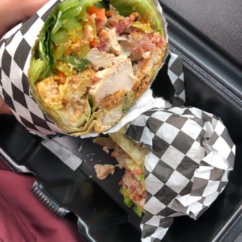 Chop'd - Custom spinach wrap - Salad Near Me - La Mirada, California