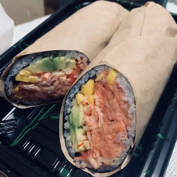 Teaus Sushi Burrito - Happy Tuna Burrito - Sushi Bars Near Me - Flushing, New York Teaus Sushi Burrito - Happy Tuna Burrito - Sushi Bars Near Me - Flushing, New York