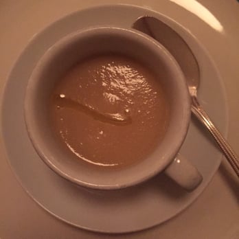 Circa 1886 Restaurant - Amuse Bouche compliments by the chef. White Beans with Celery and Lemon Oil. - New American Near Me - Charleston, South Carolina