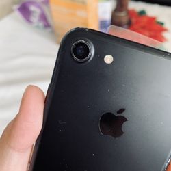 AFTER - back camera lens replaced, still has a little scratch/debris in the corner but it doesn't affect picture-taking