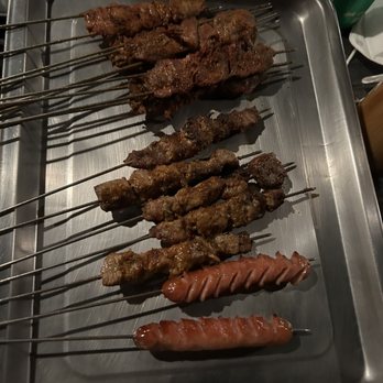 Khan Skewer Restaurant - Variety of skewers - Barbeque Near Me - Honolulu, Hawaii