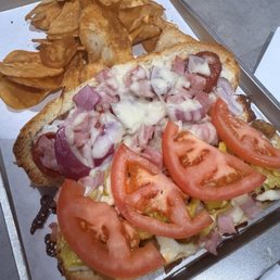 Italian Grinder Sandwich Italian Grinder Sandwich
