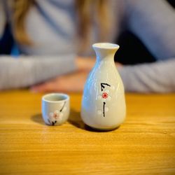 Hot sake.