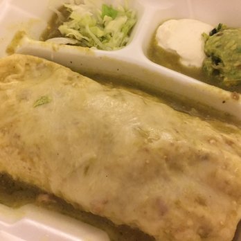 Lunas Bar and Grill - Chili verde pork burrito - Mexican Near Me - San Gabriel, California