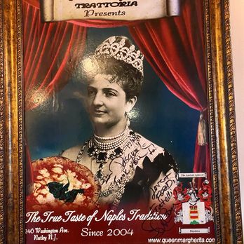 Queen Margherita Trattoria - Queen Margherita portrait - Italian Near Me - Nutley, New Jersey Queen Margherita Trattoria - Queen Margherita portrait - Italian Near Me - Nutley, New Jersey