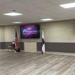 Inland AV Solutions - MPR AV install with multiple audio zones and networked audio control.