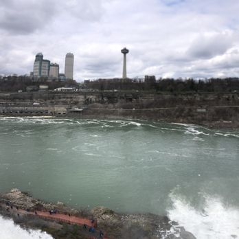 Hampton Inn Niagara Falls/Blvd - View from U.S. side - Hotels Near Me - Niagara Falls, New York