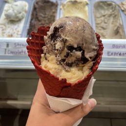 Chocolate Dipped Waffle Cone