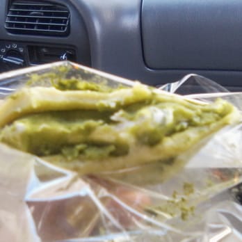 J.sweets - I managled this one because of the wrapping, but look at how much powder it has!! - Desserts Near Me - San Jose, California