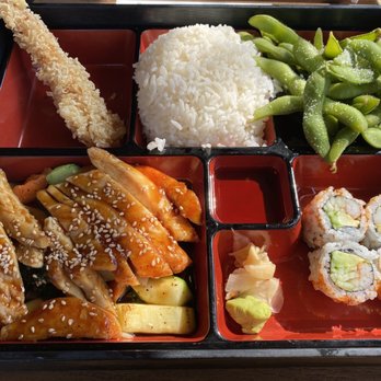 Sushi Yoshi - Terireki Chicken Lunch Bento Box - Sushi Bars Near Me - Stowe, Vermont