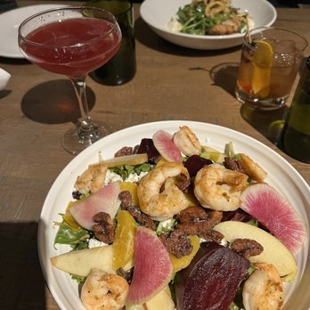 151 Kitchen | Bar - Beetroot salad with shrimp. - Cocktail Bars Near Me - Elmhurst, Illinois 151 Kitchen | Bar - Beetroot salad with shrimp. - Cocktail Bars Near Me - Elmhurst, Illinois