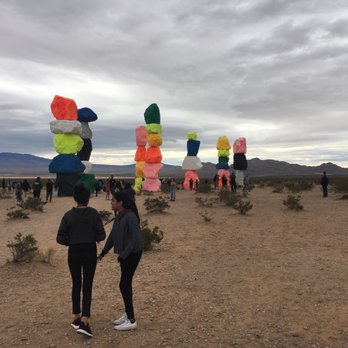 Seven Magic Mountains - Public Art Near Me - Las Vegas, Nevada