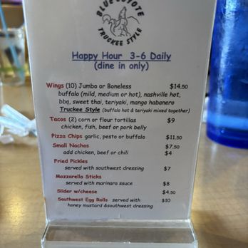 Blue Coyote Bar and Grill - American Near Me - Truckee, California Blue Coyote Bar and Grill - American Near Me - Truckee, California