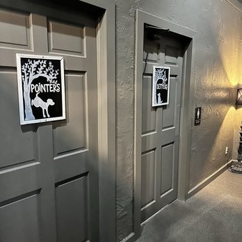 Old Dog Alehouse & Brewery - Bathrooms have cute themed names - Breweries Near Me - Delaware, Ohio Old Dog Alehouse & Brewery - Bathrooms have cute themed names - Breweries Near Me - Delaware, Ohio