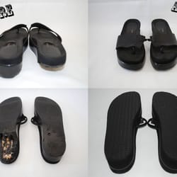 Shoe Repair & Beyond - Donald J Pliner Shoes rubber sole replacement.