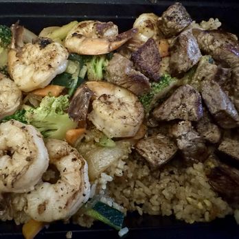 MexiHibachi - Steak and Shrimp with Garlic Fried Rice - Teppanyaki Near Me - Pinole, California