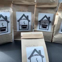 I'm set! Coffee beans and loose leaf teas I'm set! Coffee beans and loose leaf teas