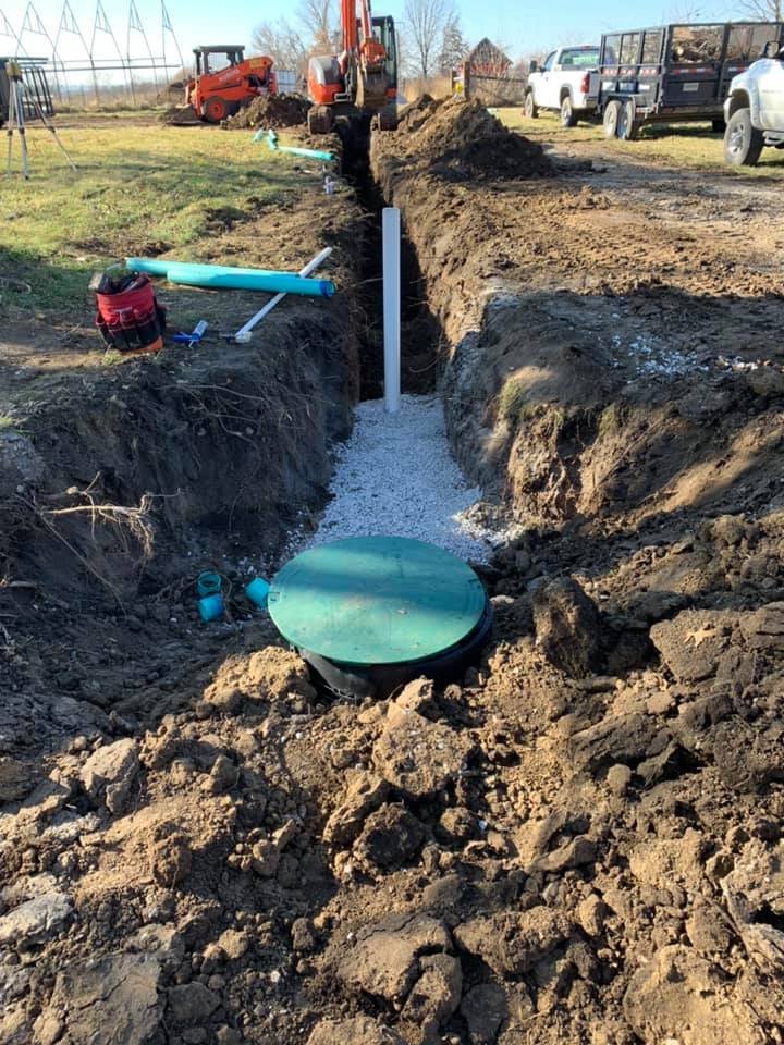 Custom Construction - septic in Odessa, MO