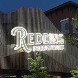Exterior photo of Redding Public Market - Redding, California Exterior photo of Redding Public Market - Redding, California