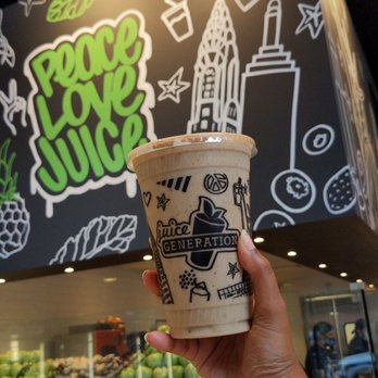 Juice Generation - The guys who work behind the counter are super nice! Really clean and yummy ! Great customer service . Had the PB& Joe, DELICIOUS!!! - Juice Bars & Smoothies Near Me - New York, New York Juice Generation - The guys who work behind the counter are super nice! Really clean and yummy ! Great customer service . Had the PB& Joe, DELICIOUS!!! - Juice Bars & Smoothies Near Me - New York, New York