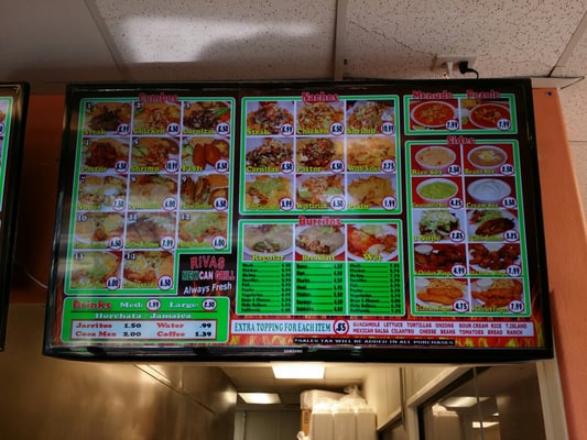 Menu photo 4 Rivas Mexican Grill Las Vegas, NV