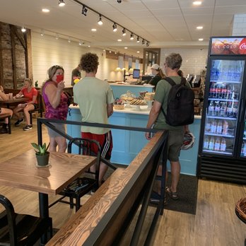 Park Bros Coffee - customers waiting for their order - Coffee & Tea Near Me - Potsdam, New York