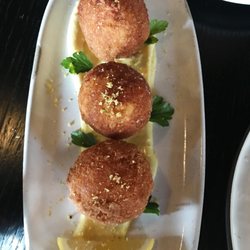 SABA Italian Bar + Kitchen - Salt cod arancini