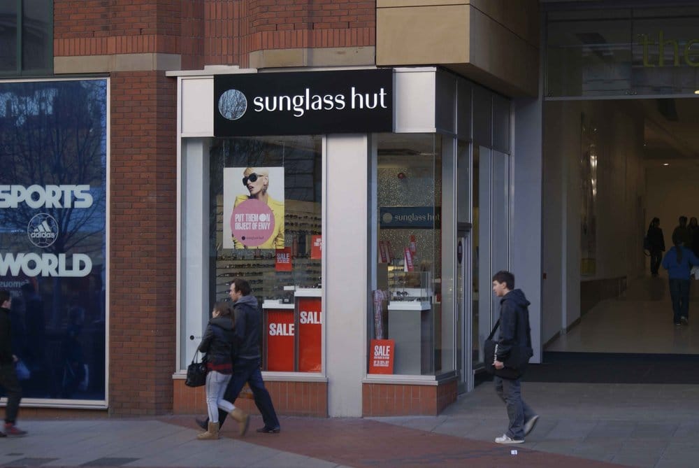 SUNGLASS HUT (UK) Victoria Walk, Leeds, West Yorkshire, United
