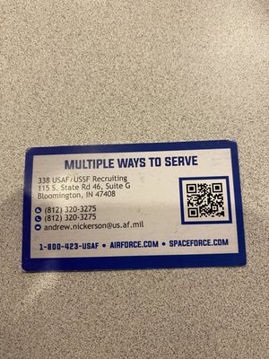 US Army Recruiting Station  - Bloomington