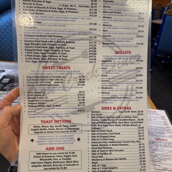 Oak Creek Diner - menu - American Near Me - Oak Creek, Wisconsin