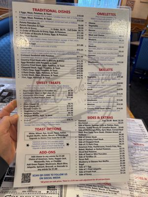 Menu photo 4 Oak Creek Diner Oak Creek, WI