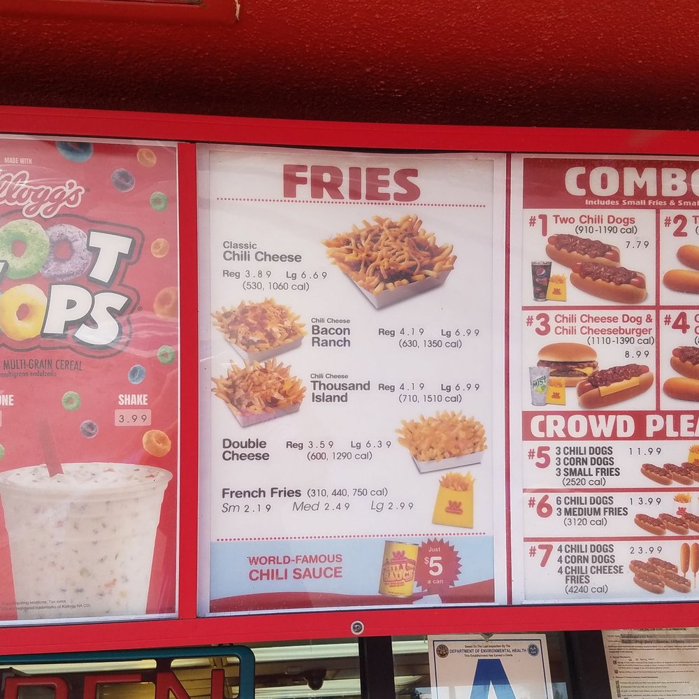 Wienerschnitzel - They seem to new item's every now and then. - Hot Dogs Near Me - Escondido, California Wienerschnitzel - They seem to new item's every now and then. - Hot Dogs Near Me - Escondido, California
